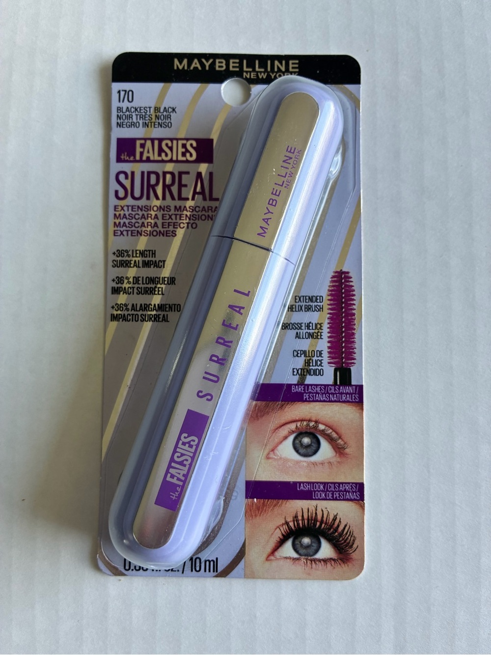 Maybelline The Falsies Surreal Mascara - Black with Purple Accents